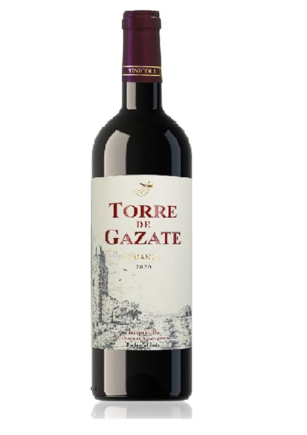 VINO TORRE GAZATE CRIANZA 2020 0.75 L.